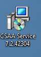 Figure: CSAA Service Installation Icon