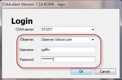 Figure: Login Values