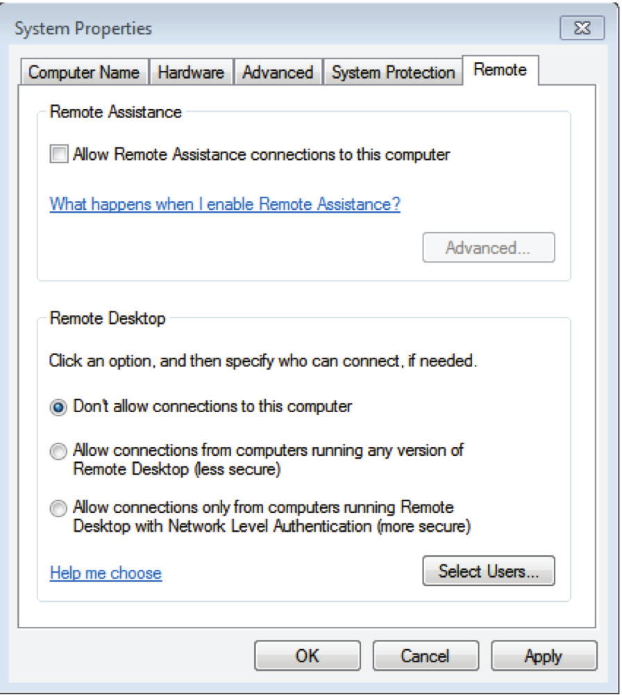 Figure: Sever Side Remote Desktop