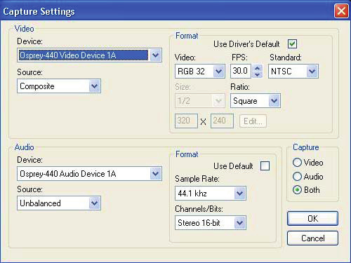 Figure: Select Video Channels