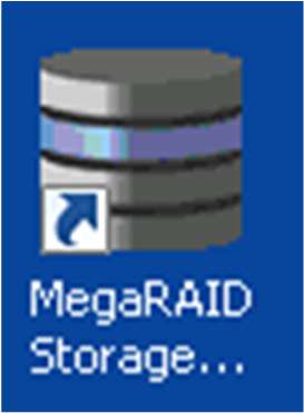 Figure: RAID controller Desktop icon