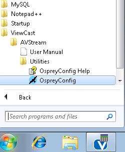 Figure: OspreyConfig