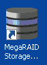 Figure: RAID controller Desktop icon