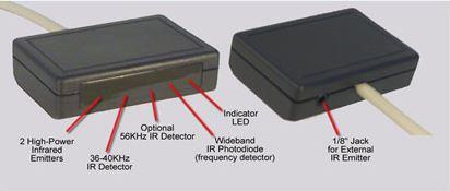 Figure: USB IR remote control