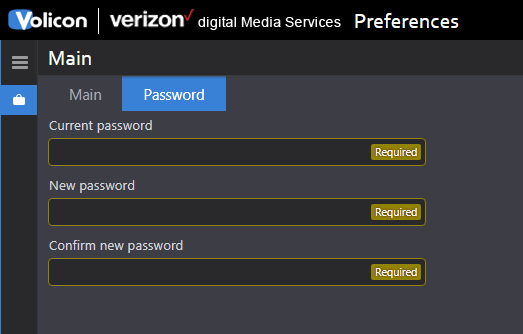 Figure: Change user password